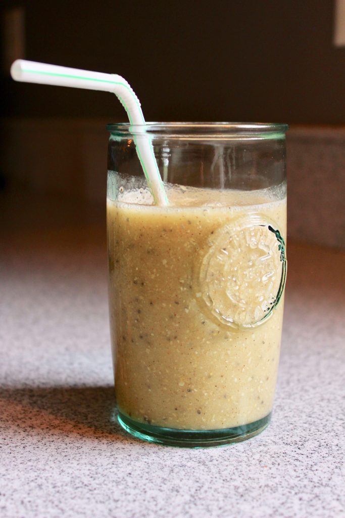 Quick + Healthy Dairy Free Banana Bread Smoothie
