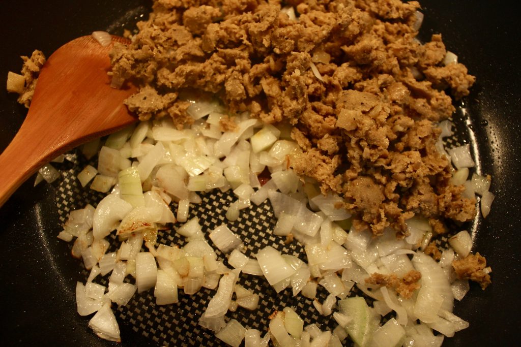 Acorn Squash With Apple Sausage Pumpkin Stuffing