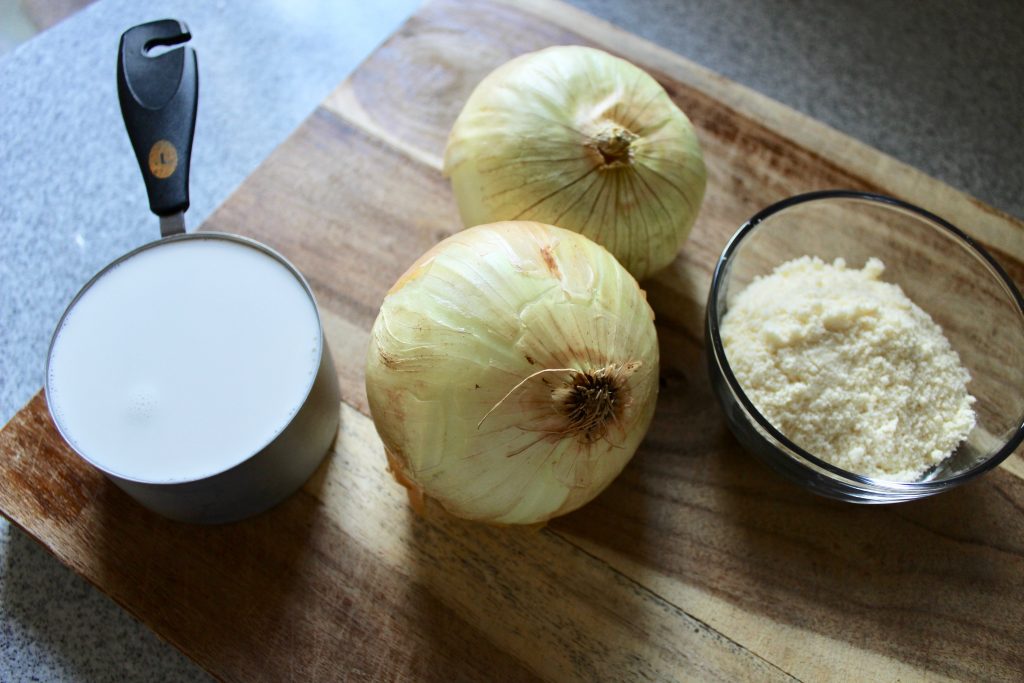Parmesan Creamed Onions