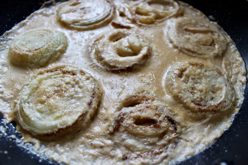 Parmesan Creamed Onions