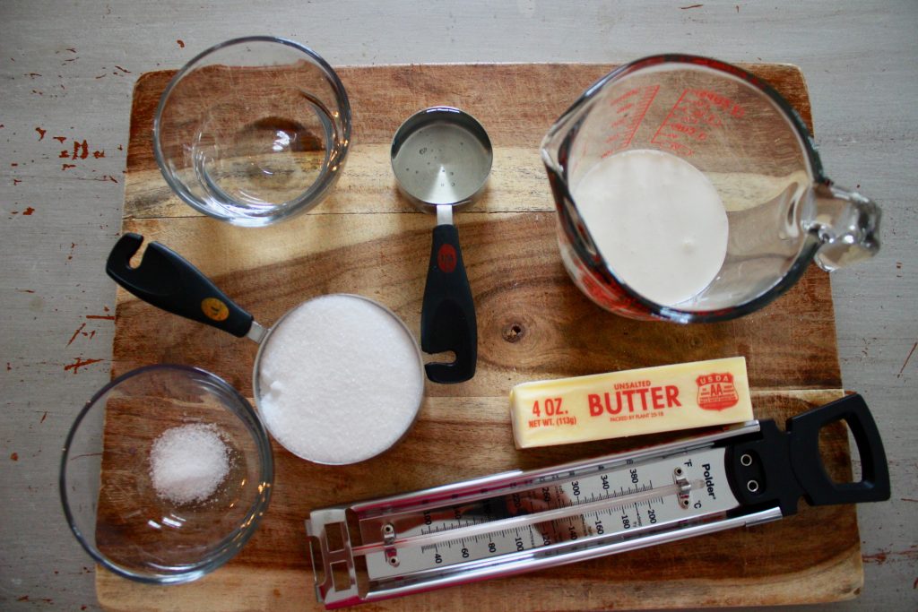 Homemade Caramels With Seasalt