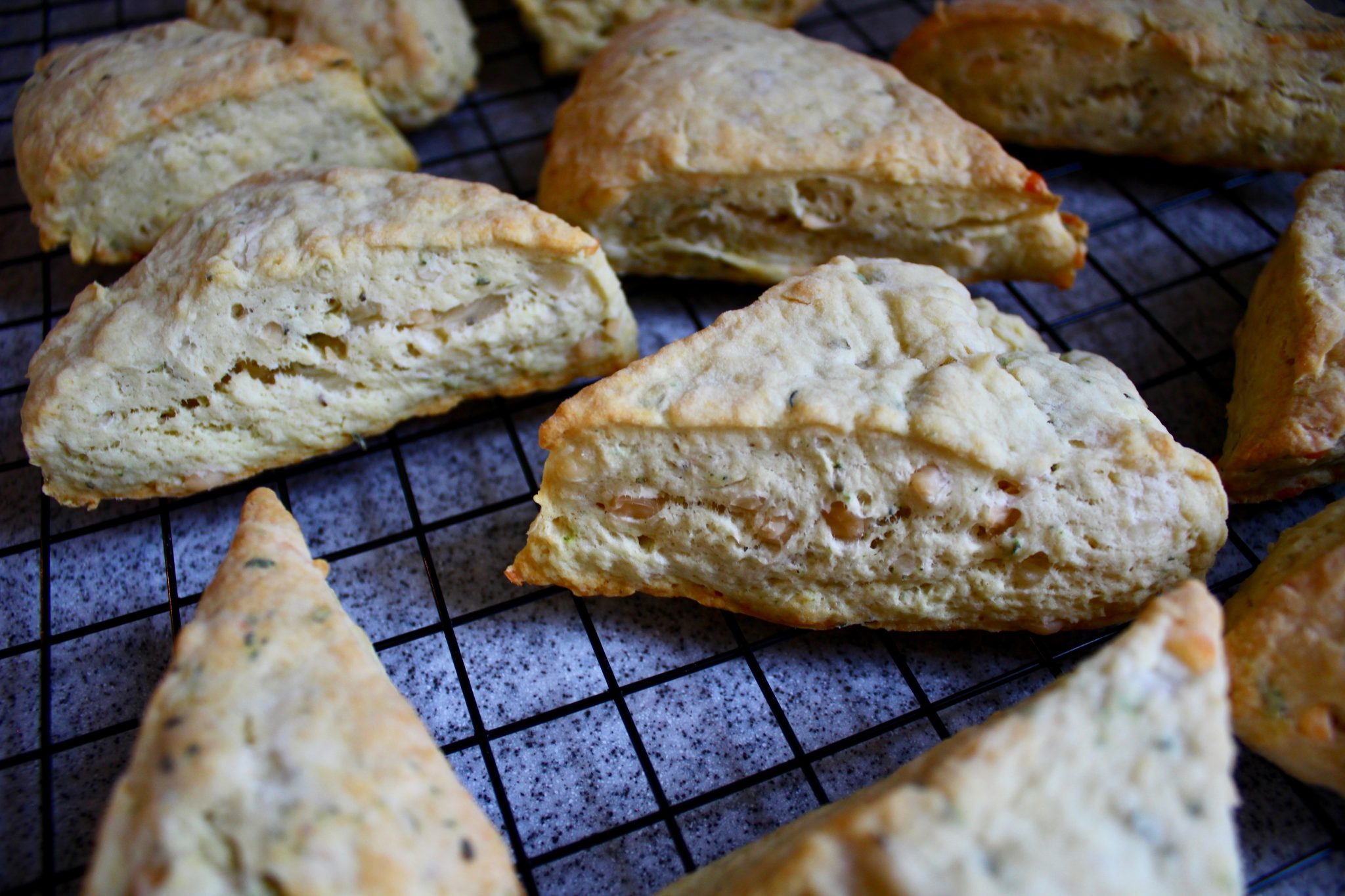 Parmesan + Herb Savory Scones