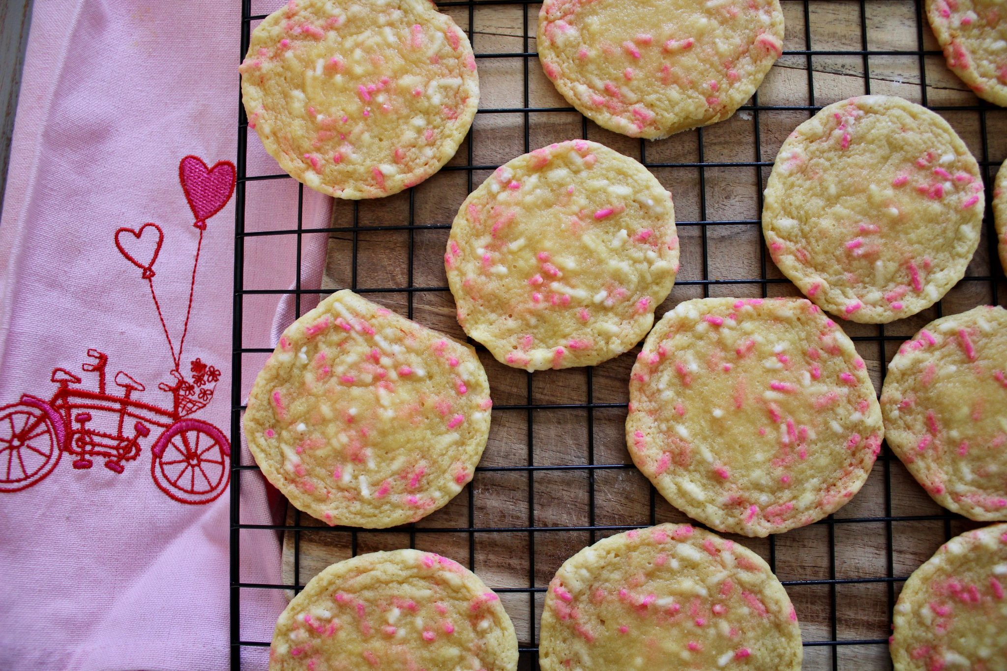 Be Mine - Pudding Sprinkle Cookies