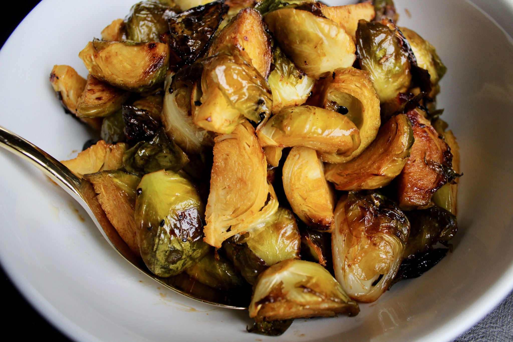 Honey Sriracha Brussel Sprouts