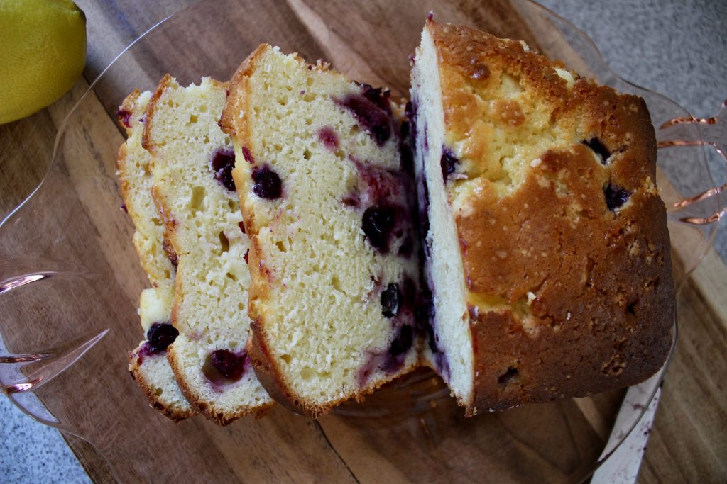 Lemon and Blueberry Cream Cheese Bread - The Hungry Lyoness