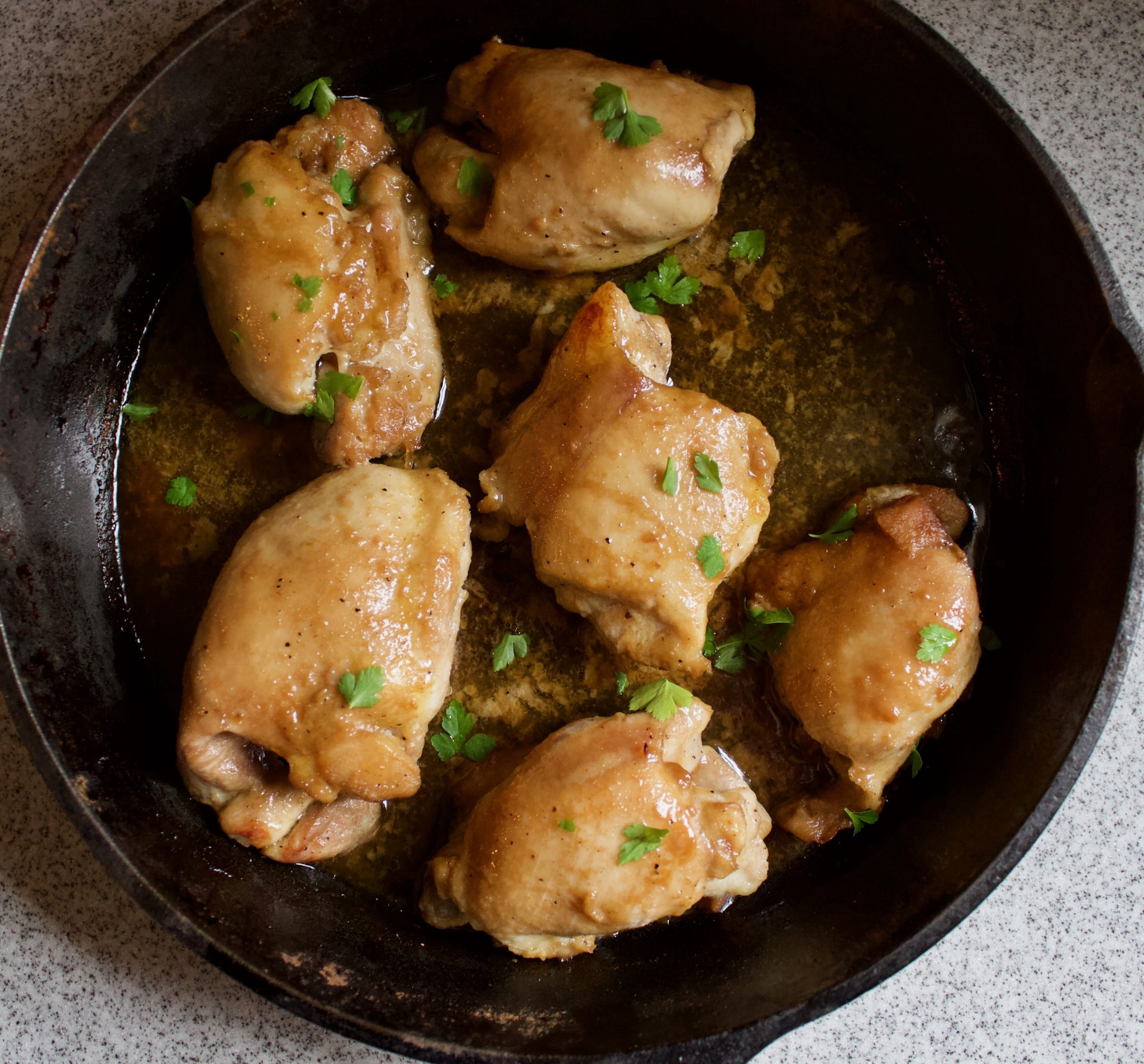 Honey Soy Chicken Thighs