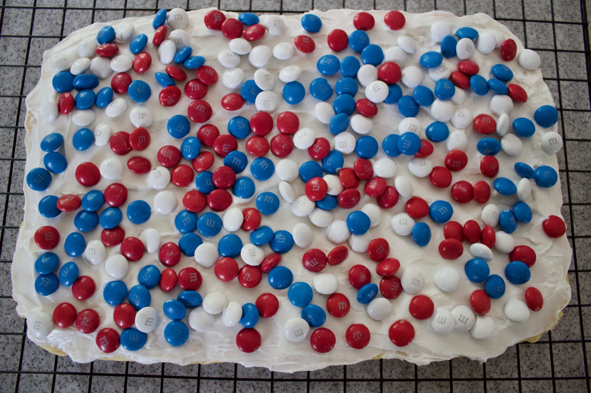 Patriotic Sugar Cookie Bars