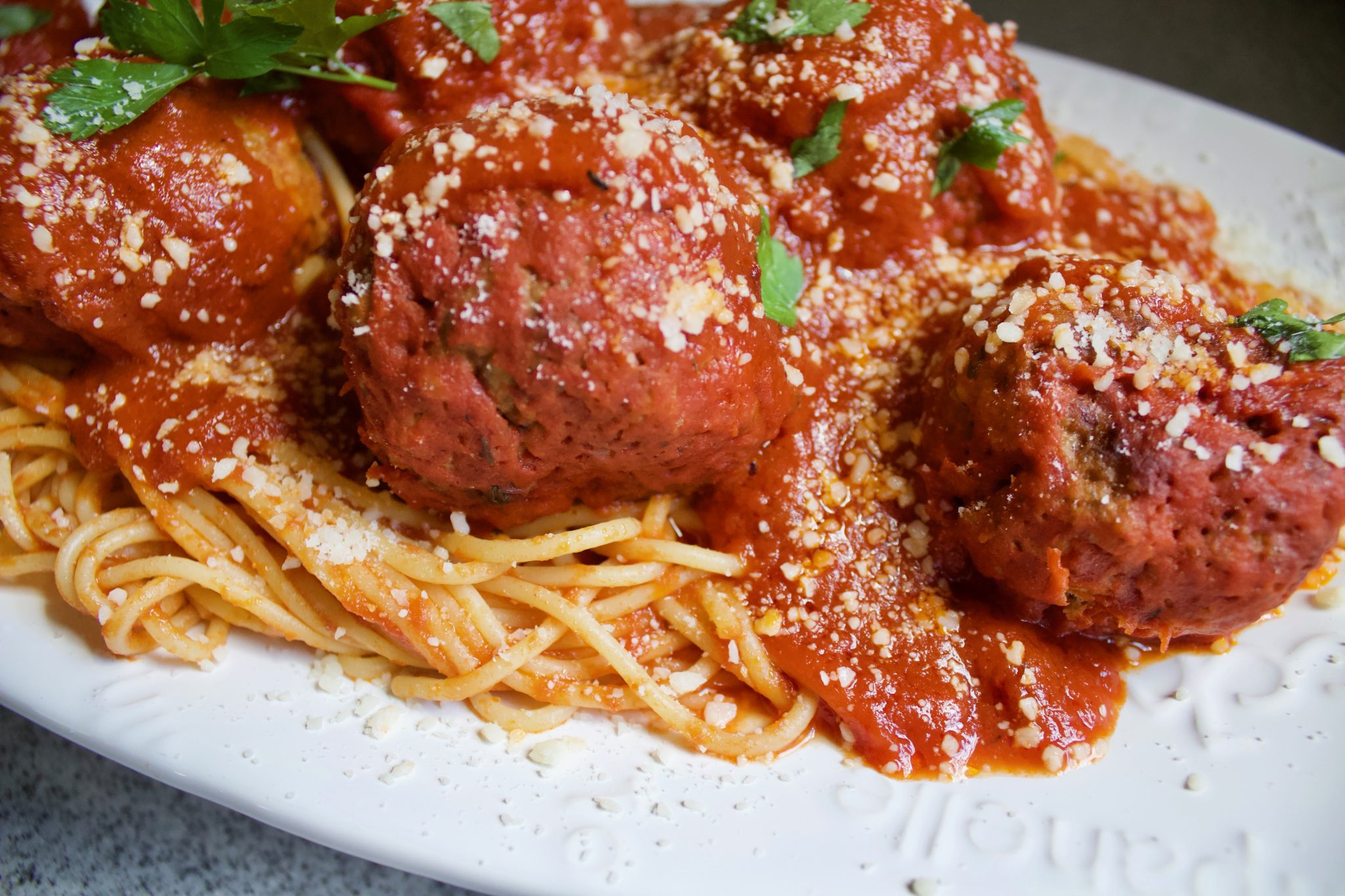 Mrs. Frank Sinatra's Spaghetti And Meatballs - The Hungry Lyoness