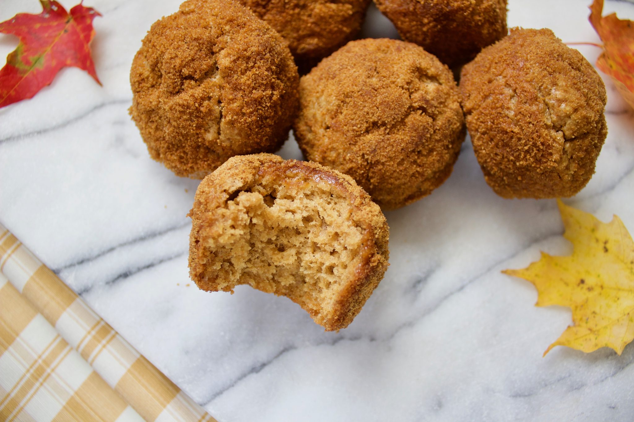 Cinnamon And Sugar Donut Muffins