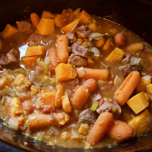 Slow Cooker Sweet Potato Stew