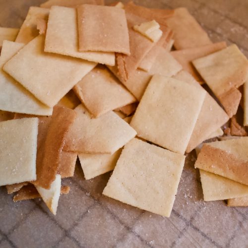 Super Easy Almond Flour Crackers