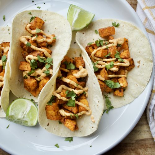 Roasted Sweet Potato Tacos