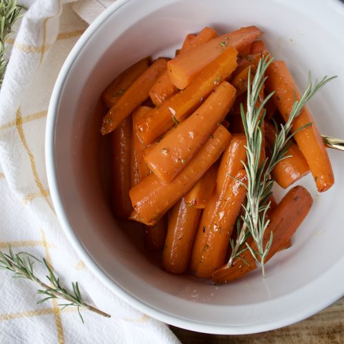 Easy Maple Roasted Carrots