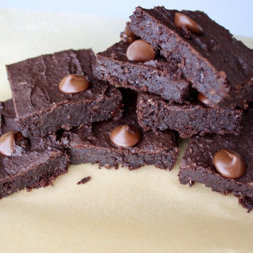 Flourless Black Bean Brownies