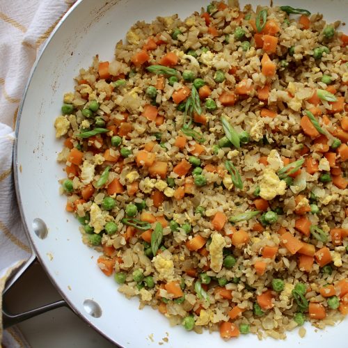 Cauliflower Vegetable Fried Rice