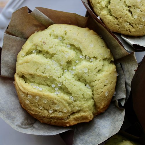 Bakery Style Pistachio Muffins