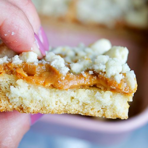 Caramel Cake Bars