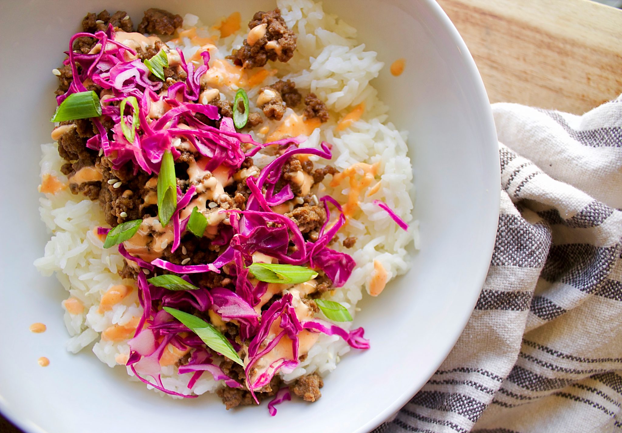 Korean Beef Rice Bowls
