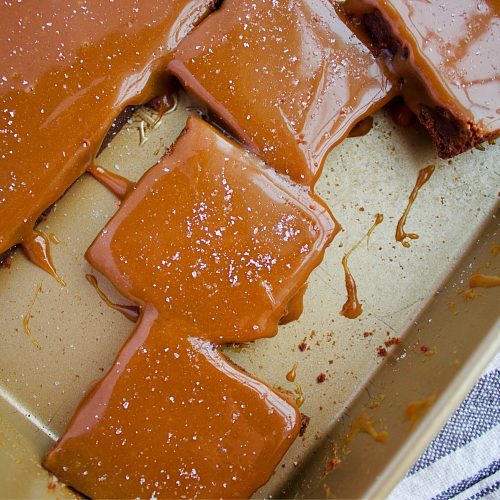 Salted Caramel Brownies