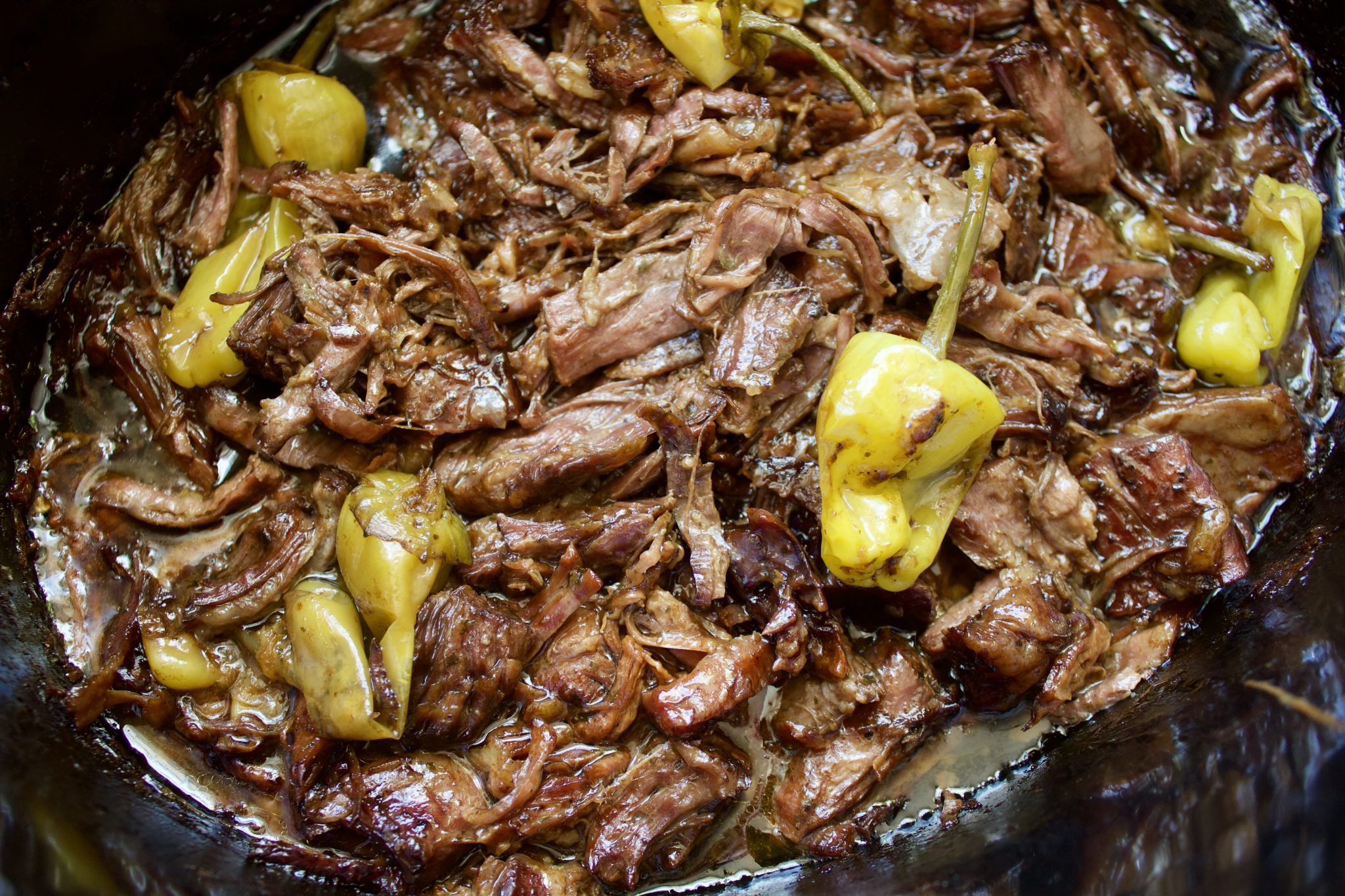 Crock Pot Mississippi Pot Roast - Foodie With Family