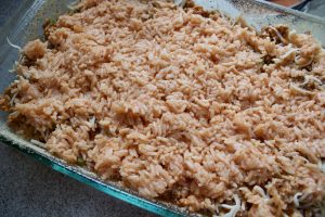 Italian Rice Ball Casserole