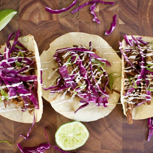 Pulled Pork Street Tacos