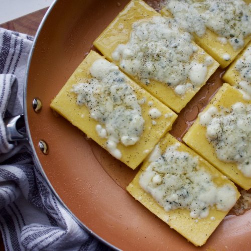 Polenta With Gorgonzola And Honey