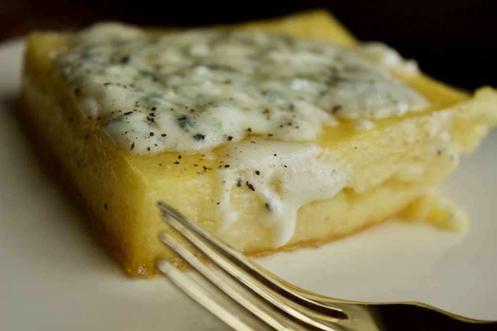 Polenta With Gorgonzola And Honey