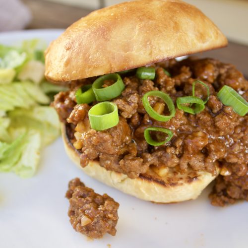 Korean Beef Sloppy Joes