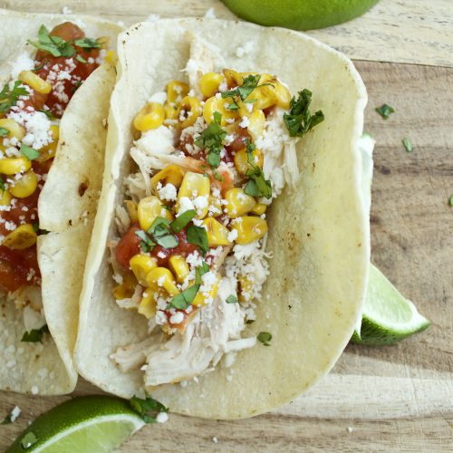 Chicken Tacos With Peach Salsa