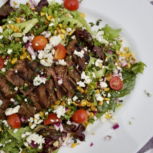 Balsamic Steak Gorgonzola Salad