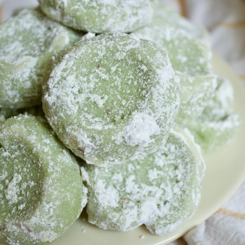 Pistachio Wedding Cookies