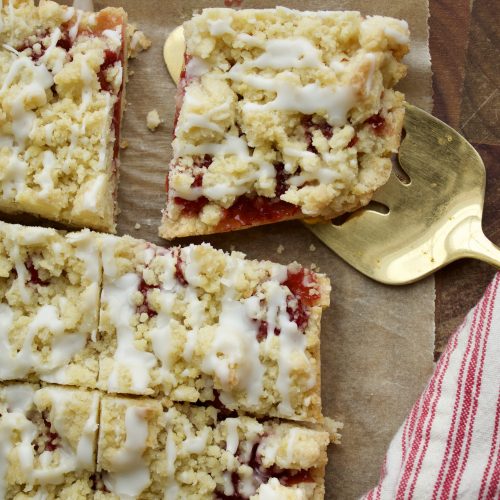 Cherry Pie Crumble Bars